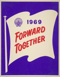 Forward Together Inauguration Broadside, 1969