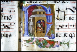 [Saint Peter in Prison] (from the Lombard Gradual) Saint Peter in Chains