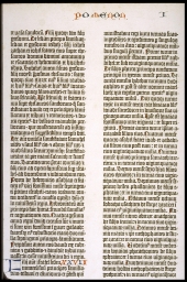 [Leaf from the Gutenberg Bible]