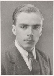 1921 Cornellian photo of Leonard Knight Elmhirst
