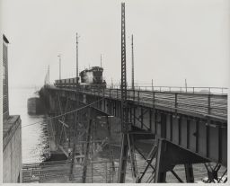 Ore Cars on Viaduct
