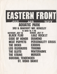Aquatic Park, 1983 July 16 & 1983 July 17