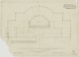 Revised Construction Plan for upper garden, Ralph P. Hanes Esq.