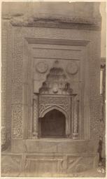 Haynes in Anatolia, 1884 and 1887:  Detail of Sahip Ata Camii, Konya 