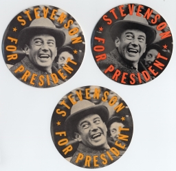 Stevenson For President Stickers