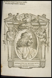 Benedetto da Maiano, scul et architetto (from Vasari, Lives)