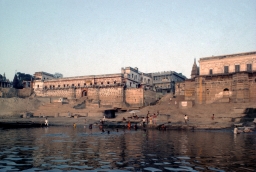 Shivala Ghat and Mahanirvani Monastery and Ghat