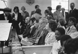 Joan Mondale at St. Ann's Church
