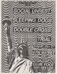 Club Foot, 1983 July 31