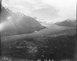 Nunatak Glacier from 1410 Feet on crest of Nunatak