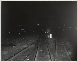 View to the Northeast in 21st Street Passenger Yard