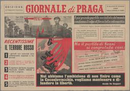 Giornale di Praga [Communist Aggression in Eastern Europe]