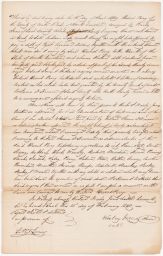 Legal Document pertaining to the sale and transfer of slaves