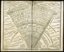 Sito et forma de la valle Inferna [de lo Inferno] [Diagram of the Inferno] (from Dante, Divine Comedy)
