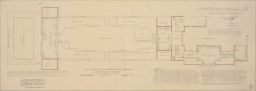 Seymour Knox estate drawings - General layout plan for garden