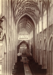 Interior, Church of Saint Mary Redcliffe, Bristol      