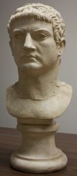 Bronze Roman portrait head of a man