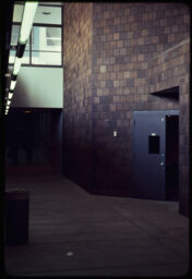 Malott Hall Addition, Cornell University Campus 12, Detail - Interior Corridor/Entry to Lecture Room