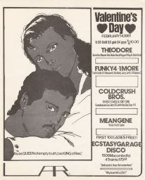 Ecstasy Garage Disco, Feb. 14, 1981