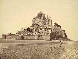 Mont Saint-Michel, General View of Eastern side of Islet      