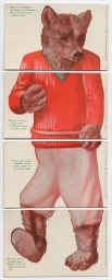 Bear Puzzle Postcard Set, 1907