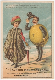 Miss Shell and Mr. Lemon - Taunton Iron Works Co.
