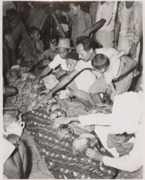 Borneo. Douwes Dekker Photograph of Death Rituals