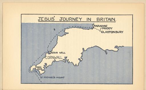 jesus journey map