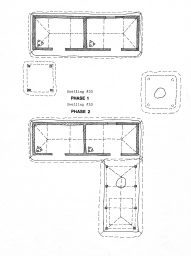 Phases 1 and 2 reflected ceiling plans