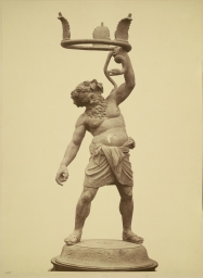 Naples Museum, Silenus, a Bronze Standard from Pompeii 