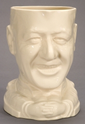 Al Smith Ceramic Portrait Pitcher, ca. 1928