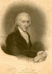 William Lewis (1752-1819), autographed portrait