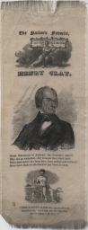 Henry Clay The Nation's Favorite Ribbon, ca. 1844