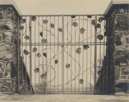S. Forry Laucks Gates with Grapvine Decoration