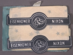 Eisenhower-Nixon Plastic Tie Clasp