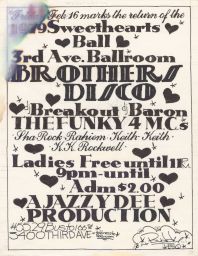 3rd Avenue Ballroom, Feb. 16, 1979