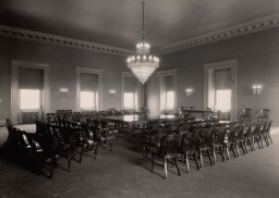 Interior, Senate Chamber, Old Stone Capitol Building      