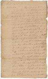 Manuscript document appointing Major McLemore to retrieve Claiborne Clifton's runaway slave - page 1