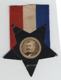 Grant Portrait Badge, ca. 1885