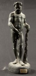 Statuette of Herakles with laurel wreath