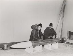 Sounding Rocket: used for studying atmospheric phenomena, with two of Professor Michael C. Kelley's students