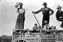 Rural People on a Wagon