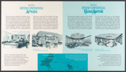 Hotel Inter-Continental travel brochure for Lahore, Pakistan