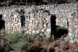 Inkallaqta wall construction
