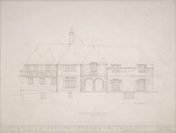 South Elevation of Alfred H. Ericson House