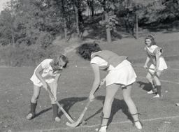 Women's hockey players