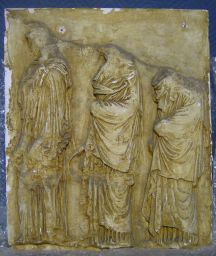 Parthenon frieze, East VIII, figs. 59-61 