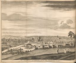 The Prospect of Leeds from the Knoftrop road [plate opposite p.1].
