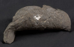 Fragment of heavy lead sheeting