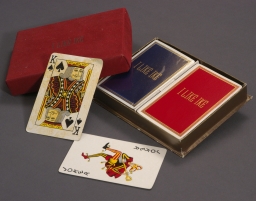 Eisenhower I Like Ike Playing Cards with Case, ca. 1952